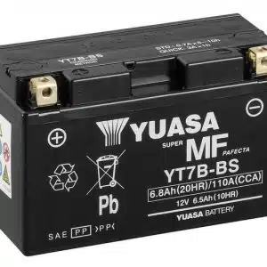 Batterie origine YT7BBS Yuasa livrée avec pack acide