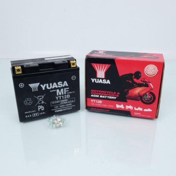 Batterie origine Ducat YUASA avec son emballage