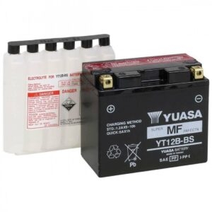 Batterie d'origine Ducati de marque Yuasa avec pack acide