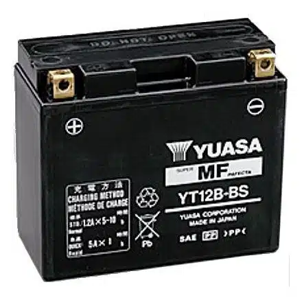1080846-DM1 Batterie origine Ducati YUASA Batterie origine Ducati de marque Yuasa prête à être installée