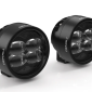 Feu additionnel brouillard leds Denali D3 homologués Suisse