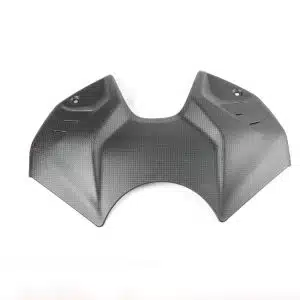 Couvre réservoir carbone mat design