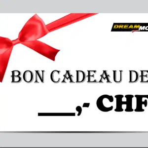 Affiche de bon cadeau Dream Moto