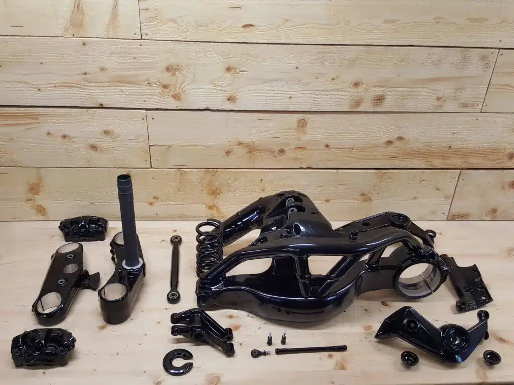 Pieces de Ducati X Diavel en thermolaquage