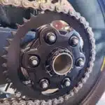 Couronne de transmission Ducati thermolaquée