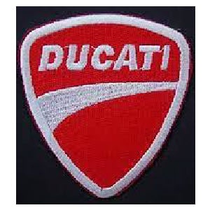 Représentation brodée du logo Ducati