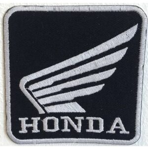 Représentation brodée du logo Honda Moto