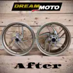 Jante Ducati Panigale 899 thermolaquées or