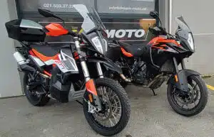 Deux KTM sortent du service chez Dream Moto Morges
